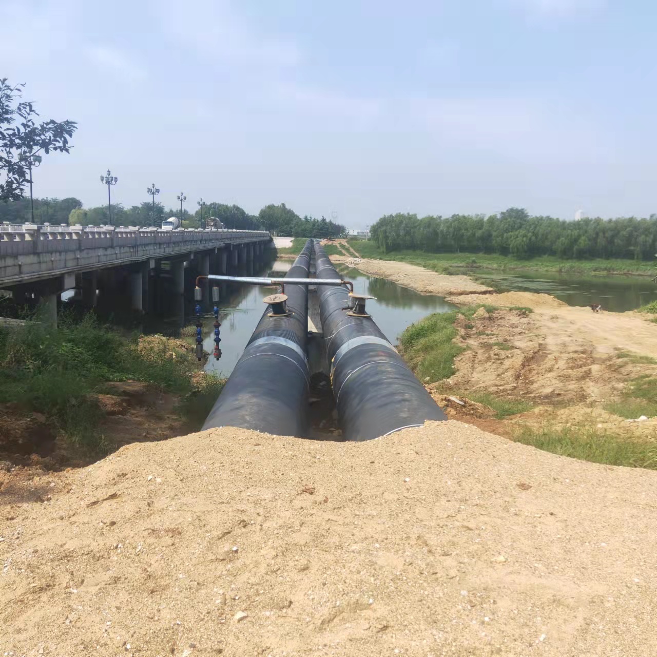 河池管道长距离内部清洗输油管道清洗